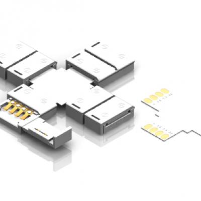 Cross FPC 4 Pad Connector-10